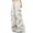 Beige, variant on CIENVNSTG Cargo Pants For Women Baggy Casual High Waisted Solid Color Drawstring Loose Fit Wide Leg Y2K Streetwear Soft Comfy Stylish Palazzo Bottoms Daily Daily Street Daily Outfit Wear Green L