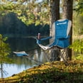 thumbnail image 2 of Wakeman Outdoors 300lb Capacity Portable Camping Chair with Foot Rest, Blue, 2 of 10