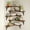 5pcs-Dark Brown, variant on 5 Piece Corner Floating Shelves - Rustic Wood Wall Mount Shelves, Space Saving Corner Display Ledge for Bathroom Kitchen Bedroom Living Room, Multiple Finishes