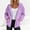 Purple#4, variant on pstuiky Hoodies for Women Solid Color Zip up Long Sleeve Hooded Fleece Sweatshirt Fashion Pullover Comfort Hoodie Sweatshirts Winter Clothing Casual Outfits with Pocket