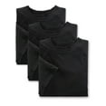 thumbnail image 2 of Harbor Bay by DXL Big and Tall Men's Color Crewneck T-Shirts, Black, 7XLTall, Pack of 3, 2 of 5