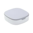 thumbnail image 1 of Hearth & Gear Travel Jewelry Square Jewelry Mini Portable Makeup Storage Bag Travel Jewelry With Inch Small Storage Boxes For Rings Earrings Necklaces Bracelets Jewelry Organizer Necklaces Storage, 1 of 3