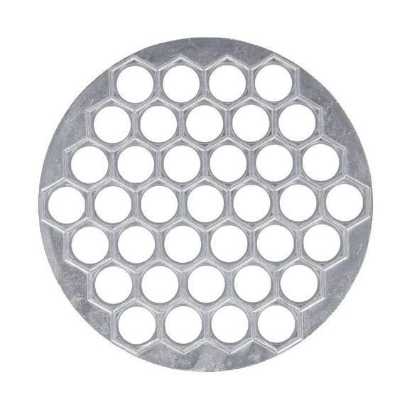 Russian Pelmeni Maker Machine, Metal Ravioli Maker, 37 Holes Handmade Dumpling Cutter, Mini Ravioli Press and Cutter Pelmeni Metal Mold for Pelmeni Meat Pasta