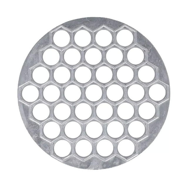 Russian Pelmeni Maker Machine, Metal Ravioli Maker, 37 Holes Handmade Dumpling Cutter, Mini Ravioli Press and Cutter Pelmeni Metal Mold for Pelmeni Meat Pasta