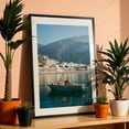 thumbnail image 3 of Staying Afloat - Maiori Campania Italy Photography Black Framed Wall Art Print 16 x 24 inches, 3 of 8