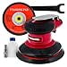 thumbnail image 3 of TCP Global Professional Heavy Duty 5" Dual-Action Random Orbit Air Palm Sander with Both PSA and Hook & Loop Backing Pads - Orbital Pneumatic Sanding Disc Sander - Automotive Body Shop, Woodworking, 3 of 4
