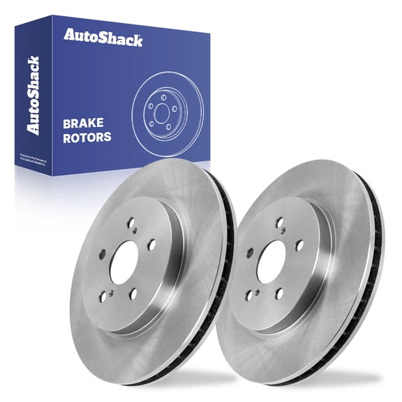 AutoShack Front Brake Rotors for Lexus & Toyota, RX350 2007-2009 Highlander 2006-2007 RX330 2004-2006, AWD FWD V6 3.3L 3.5L - 12.56" (319 mm), 5-Lug