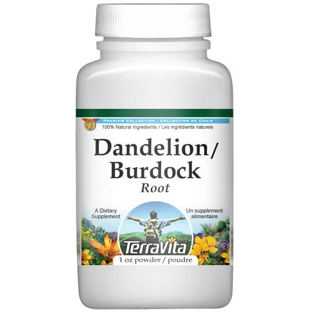 terravita dandelion root and burdock root powder 1 oz 2 pack zin 428030 walmart com