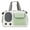 Green, variant on Spacious Storage Pet Carrier Bag with Widening Handle& Mesh Window Small Pet Travel Camping Bag Package Bag