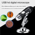 thumbnail image 4 of Cámara De Microscopio Digital Usb 1600X Lupa De 8 Led Con Soporte De Metal Vogacara TO005341-00, 4 of 6