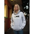 thumbnail image 2 of Omg Daisy Yellow Hoodie Women -Image by Shutterstock, Female Large, 2 of 4