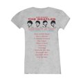 thumbnail image 2 of The Beatles - Camiseta Candlestick Park Estampado en Espalda para Mujer (Gris), 2 of 2