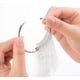 thumbnail image 4 of Muestrario Abanico Con Aro 40 Uñas Stiletto Acrílicas Gelish Transparente Belié Stiletto, 4 of 8