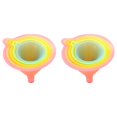 thumbnail image 2 of Kitchen Funnel Set 5 Pcs Kitchen Funnel Set with 5 Sizes Plastic Funnel Small to Large Plastic Cooking Funnel with Narrow Spout for Filling Bottles Jars Bowls Powder Funnels Oil, 2 of 5