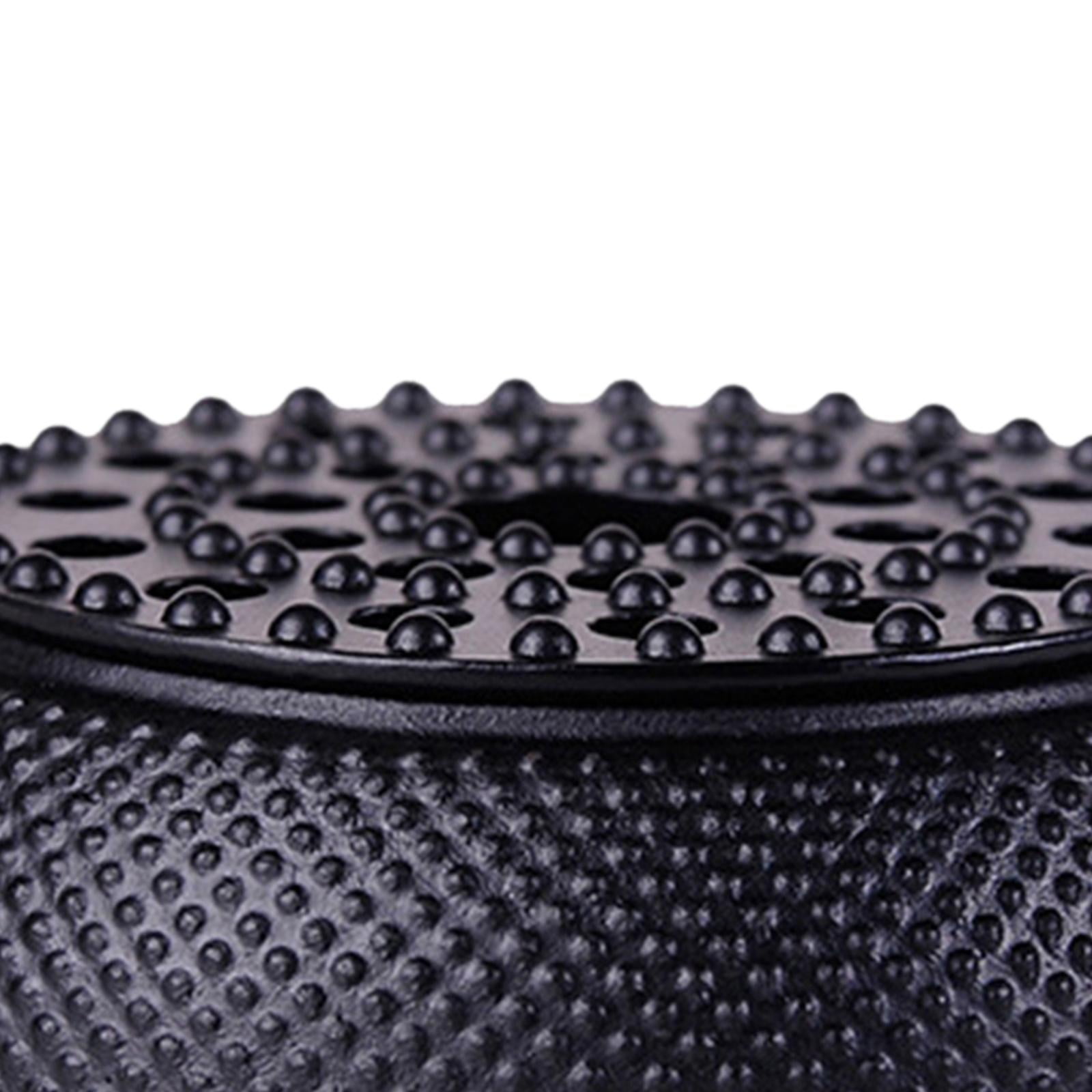 Nishiyuenyi Black Cast Iron Teapot Warmer Candle Insulation Stove Alcohol Heating Base Stove