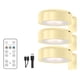 thumbnail image 4 of Luces Imágenes 2 Pcs para LED Recargables Pared Con Control Remoto (oro), 4 of 6