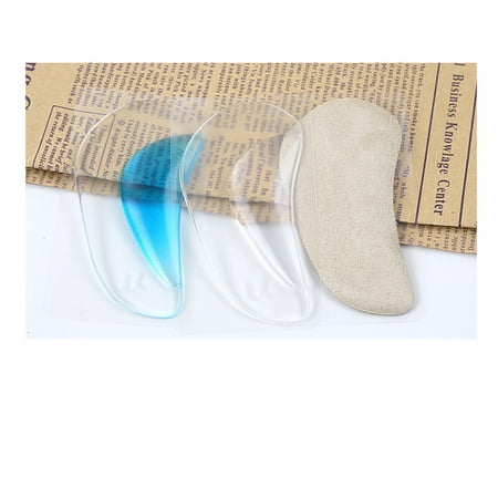 Small Size Fine Quality Arch Support Insoles Cushions for Flat Feet Adhesive Pad for Baby Boys and Girls Transparent Blue Beige