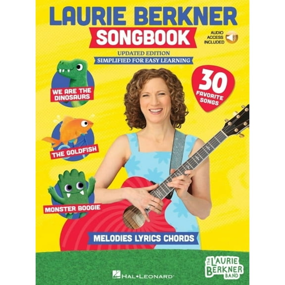The Laurie Berkner Songbook with Melody, Lyrics and Guitar Chords - Updated Edition, (Paperback)