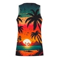 thumbnail image 4 of Xysaqa Mens 3D Print Tank Top, Summer Casual Novelty Beach Tee Shirt, Gym Workout Bodybuilding Tank Tops for Men Casual Big & Tall Size, 4 of 5