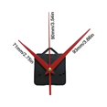thumbnail image 4 of Likrtyny El Mecanismo Del Reloj Pared DIY Cuarzo Incluye Piezas Reparación Manecillas (rojo), 4 of 9