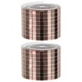 thumbnail image 3 of 2 Rolls Adhesive Mosaic Tiles Glass Mirror Mosaic Sticker DIY Wall Sticker, 3 of 4
