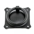 thumbnail image 4 of Black Iron Ring Pull Cabinet Hardware 2in | 2 Pack Rensup, 4 of 7