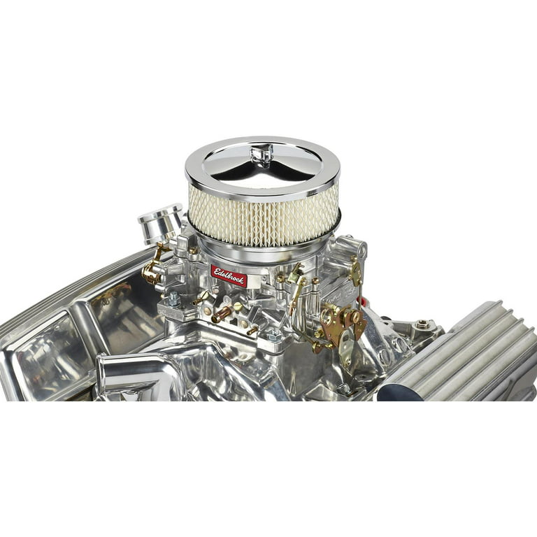 Chrome Air Cleaner Assembly for 94 Series Carburetor (4.65) - Edelbrock,  LLC.