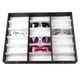 thumbnail image 4 of 18 rejillas pu cuero gafas vidrio almacenamiento Carcasas cubierta plegable Gafas de sol caja organizador titular, 4 of 5