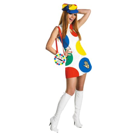 Womens Twister with Purse Costume Sexy Halloween Large (12-14)
