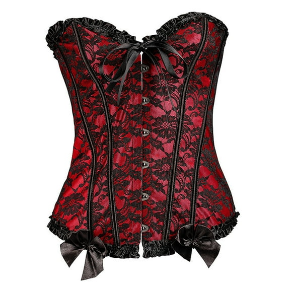 Aofany Lingerie For Women,Womens Underwear,Plus Size Corsets For Women Black Bustier Lingerie For Halloween Costume Dress Bustier Top Gothic Shapewear Sexy Underwear