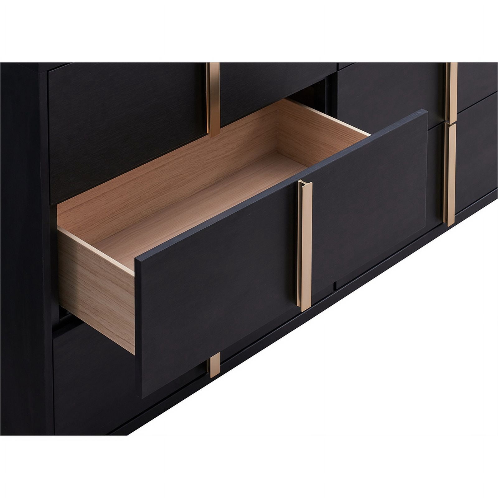 Marceline 4-piece Eastern King Bedroom Set with LED Headboard Black
