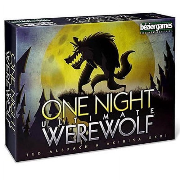English version One night ultimate werewolf one night werewolf casual board game card