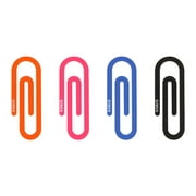 4 Pcs Paperclip Bookmark Creative Clips Decorative Binder Metal Bookmarks Wire Markers for Students Work