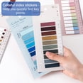 thumbnail image 4 of RETON Hardcover Leather Business Journal with Colorful Index Tabs, Dark Blue, 8.7" x 5.7", 200 Pages, 4 of 10