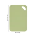 thumbnail image 3 of YIKA Household Cutting Board Kitchen Cutting Board Fruit Cutting Board Double-sided Cutting Board Multifunctional Cutting Board Three Sizes Available Green, 3 of 6