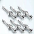 thumbnail image 1 of YOSADIER 6Pcs Ladder Hardware Stainless Steel Screws for Above Ground Pools Silver, 1 of 6