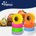 thumbnail image 5 of Perco 1 Line Multicolored Sleeve— 8,000 Labels for Perco Lite, X, Plus & Pro Guns—Includes White, Yellow, Blue, Lavender & Fluorescent Colors (Red, Green, Pink, Orange)— 8 Rolls, 1 Sleeve—Made in USA, 5 of 7