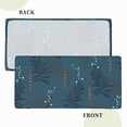 thumbnail image 4 of YFYANG 5FT Rectangular Table Cloth, Waterproof Polyester Green Abstract Vintage Leaf Texture Table Cover, Indoor Outdoor Decorative Tablecloths with Elastic Edge, 4 of 8