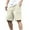 Beige, variant on Havenre Men's Cargo Shorts Lightweight Relaxed Fit Casual Drawstring Elastic Waist Outdoor Hiking Shorts with Multi Pockets Black M
