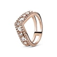 thumbnail image 2 of Pandora Sparkling Marquise Double Wishbone Ring, 2 of 2