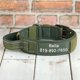thumbnail image 5 of Custom Military Dog Collar Personalized Tactical Nylon Accessories Collar Adjustable Medium Large Dogs German Shepherd Collars ShopWise Round, 5 of 10
