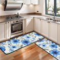 thumbnail image 3 of Kitchen Rugs Sets Of 2,Pioneer Flower Floral Print Pattern Anti Fatigue Kitchen Mat Rugs Non Slip Washable,Decorative Kitchen Floor Mats for Kitchen,Sink,Laundry,17"x47"+17"x47", 3 of 5