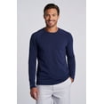 thumbnail image 2 of Coolibar Unisex Performance Long Sleeve T-Shirt - UPF 50+ Sun Protection - Suntect Defender Shirt in Navy, 2 of 6