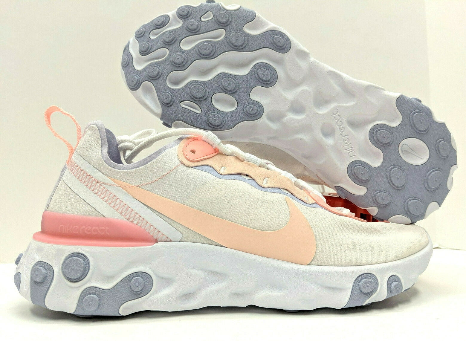 tsunami consumptie Reden Nike React Element 55 Women's Shoes Pale Pink-Washed Coral bq2728-601 -  Walmart.com