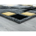 thumbnail image 5 of United Weavers Drachma Attica Modern Abstract Area Rug, Yellow, 7'10" x 7'10", 5 of 5