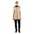 thumbnail image 4 of SWIX Adult Female Mayen Ultra Quilted Tunique, Color: Sand, Size: XS (242514-02300-XS), 4 of 5