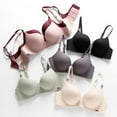 thumbnail image 5 of Women Wireless Push Up Bra Seamless Deep V Soft Padded Everydays Bra T-Shirt Bra, 5 of 5