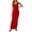 X-374Red, variant on YMNXA Womens Summer Dress Sleeveless Round Neck Solid Color Comfortable Elegant Slim Fit Dresses For Casual Daily Wear,Beige,L