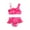 1Pc-Red Mermaid, variant on Emy Dola Baby Girls One Shoulder Swimsuits Toddlers Two-Piece Mermaid Bikini Sets Ruffle Rim Bathing Suit Beach Pool Swimwear