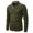 Green, variant on Krdevn Men's Casual Plaid Patchwork Long Sleeve Shirt for Comfortable Everyday Wear,L